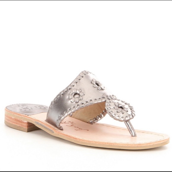 jack rogers pewter sandals
